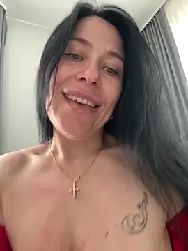 CuteNata live cam, Average, Black, Blue, Big Ass - EroticFlix