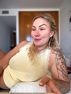 NastyMilf_ live cam, Sweden, Curvy, Blonde, Brown - EroticFlix
