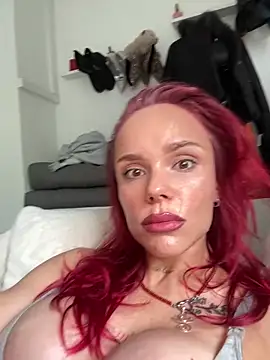 PennyPrincess live cam, Germany, Thin, Red, Brown - EroticFlix