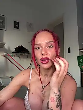 PennyPrincess live cam, Germany, Thin, Red, Brown - EroticFlix