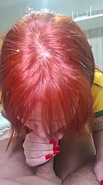 PorcelainDoll1 live cam, Brazil, Thin, Red, Brown - EroticFlix