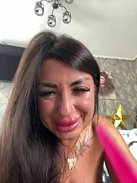 RuslanaXX live cam, Thin, Black, Blue, Shaven - EroticFlix