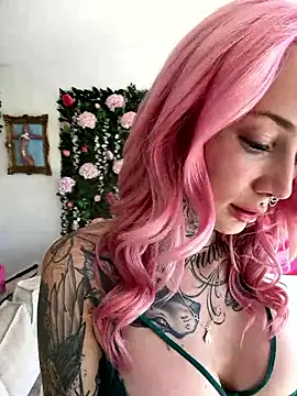 Stella-Kink live cam, Germany, Thin, Blonde, Blue - EroticFlix