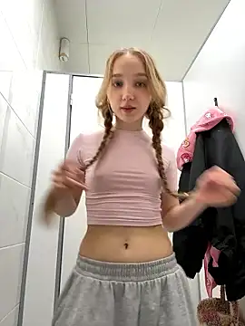 bambi_lu live cam, Thin, Blonde, Blue, Small Tits - EroticFlix