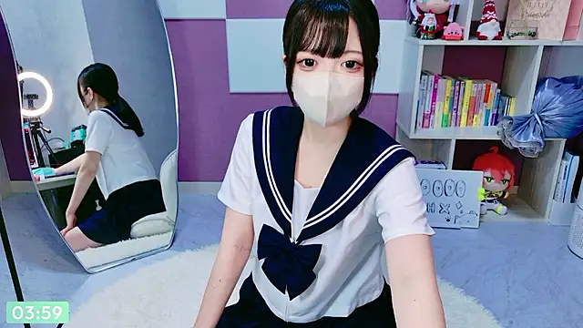 miko_nyan live cam, Japan, Thin, Brown, Black - EroticFlix
