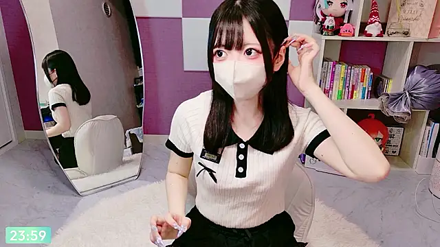 miko_nyan live cam, Japan, Thin, Brown, Black - EroticFlix